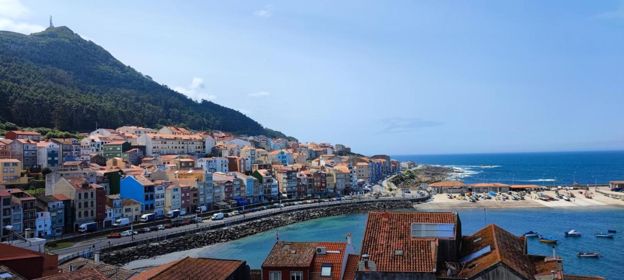 La Casa Del Muro Con Vistas Al Mar Villa A Guarda Exterior foto